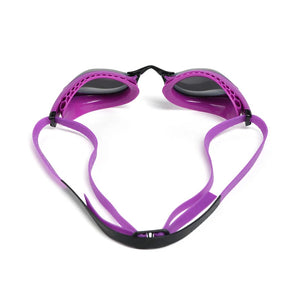 arena Air-Speed Mirror Swim Goggle purple-black/silver lens