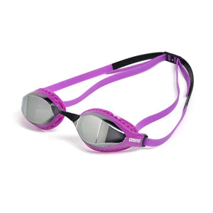 arena Air-Speed Mirror Swim Goggle purple-black/silver lens