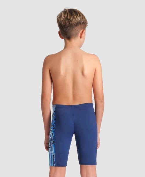 arena Boys Palette Swim Jammer Navy/Navy Multi 