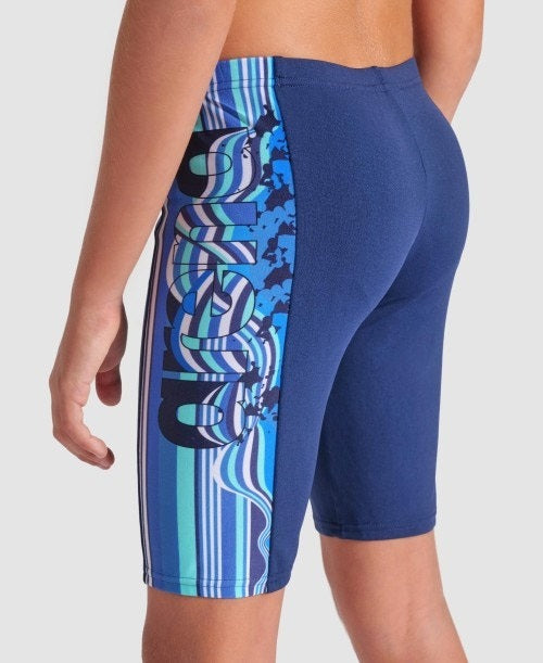 arena Boys Palette Swim Jammer Navy/Navy Multi 