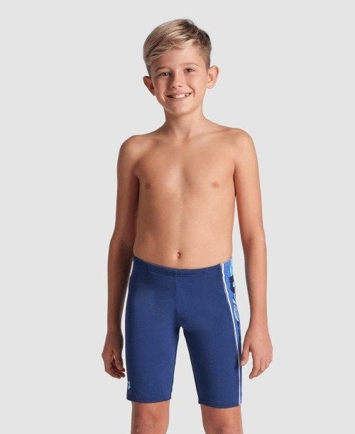arena Boys Palette Swim Jammer Navy/Navy Multi 