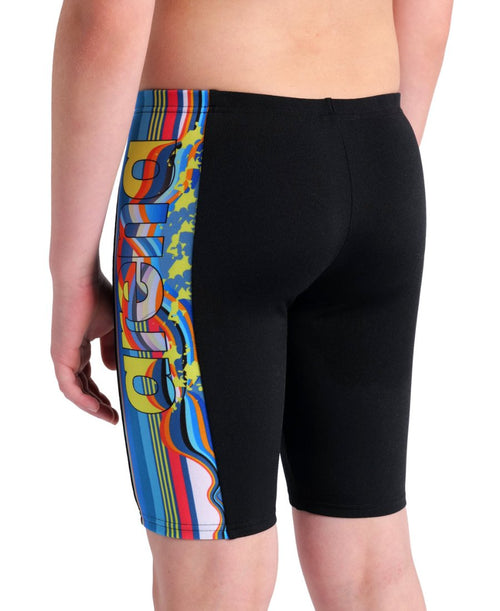 arena Boys Palette Swim Jammer Water Black 1