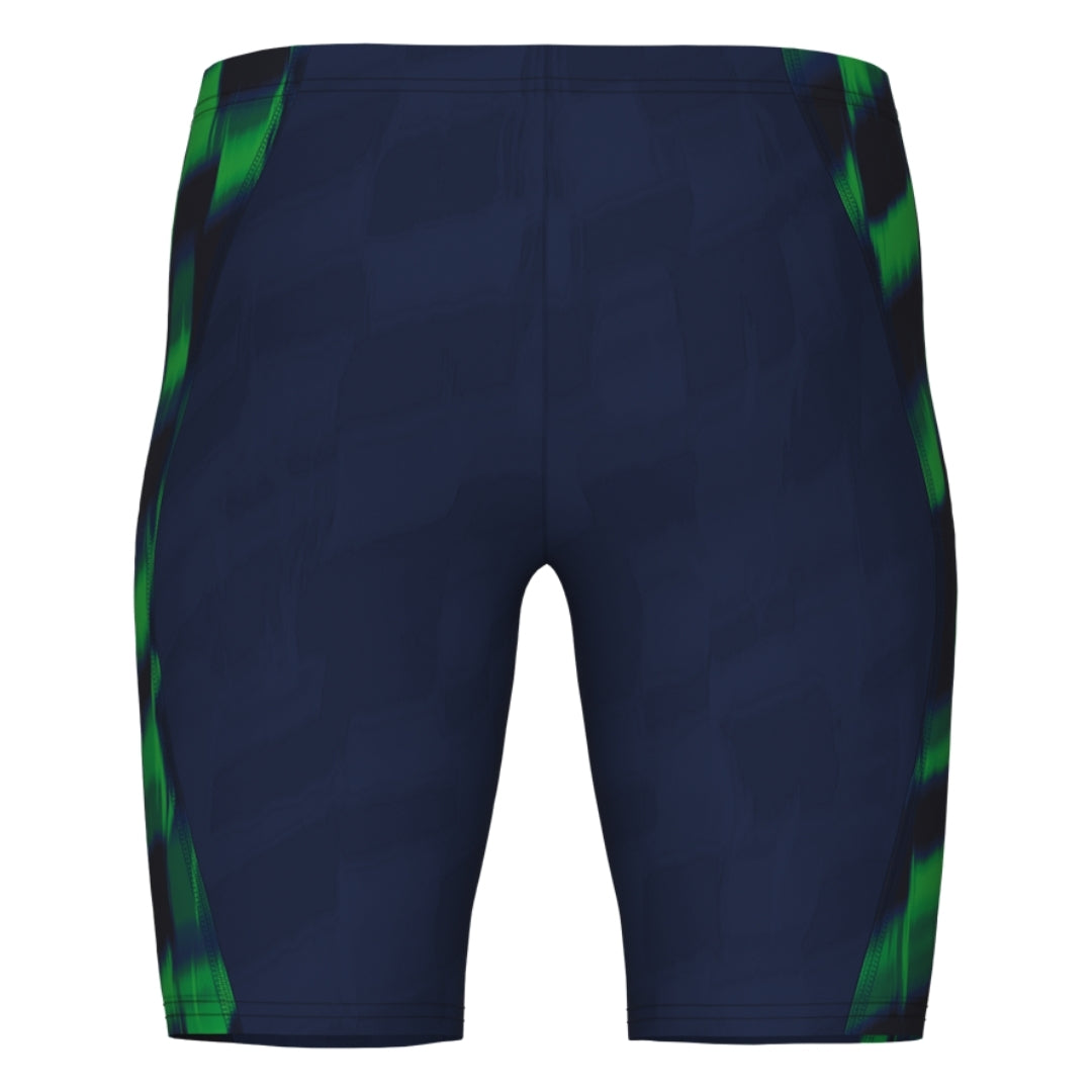 arena Boy's Wave Swim Jammer blue green