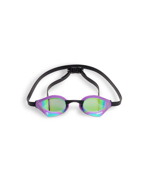 arena Cobra Core Swipe Mirror Swim Goggle Black Emerald Plum Lens
