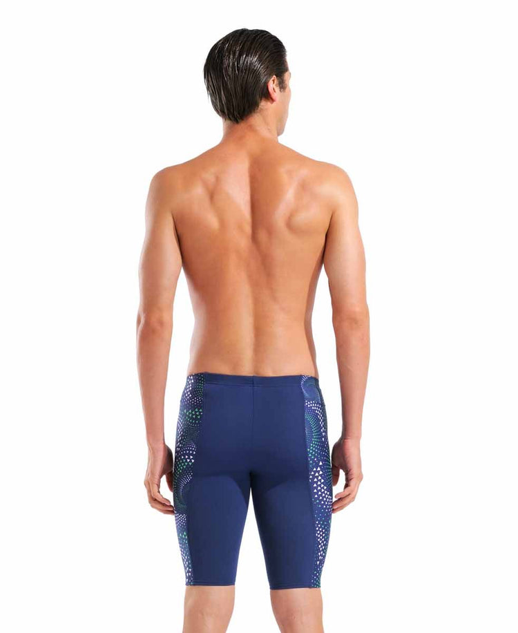 arena Men's Fireflow Swim Jammer NAVY-TEAM BLUE GREEN