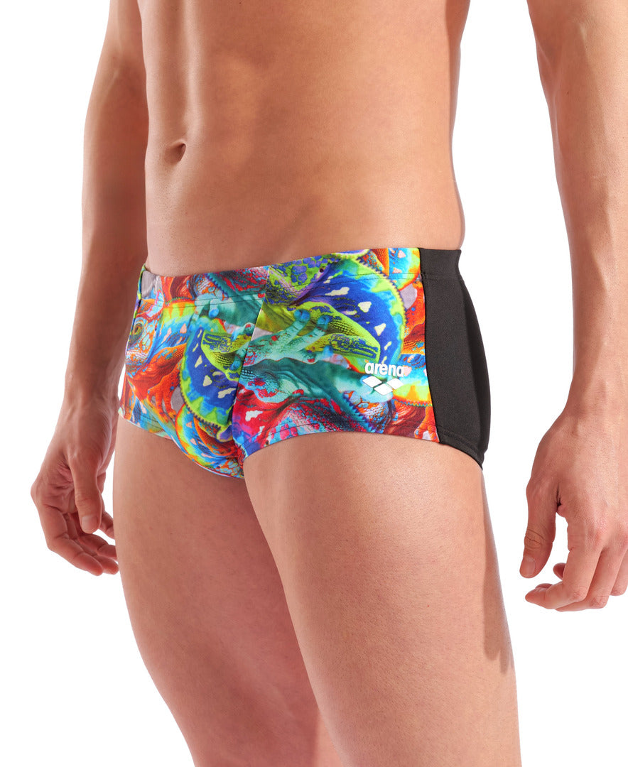 arena Men's Iguanas Low Waist Swim Short black/multi