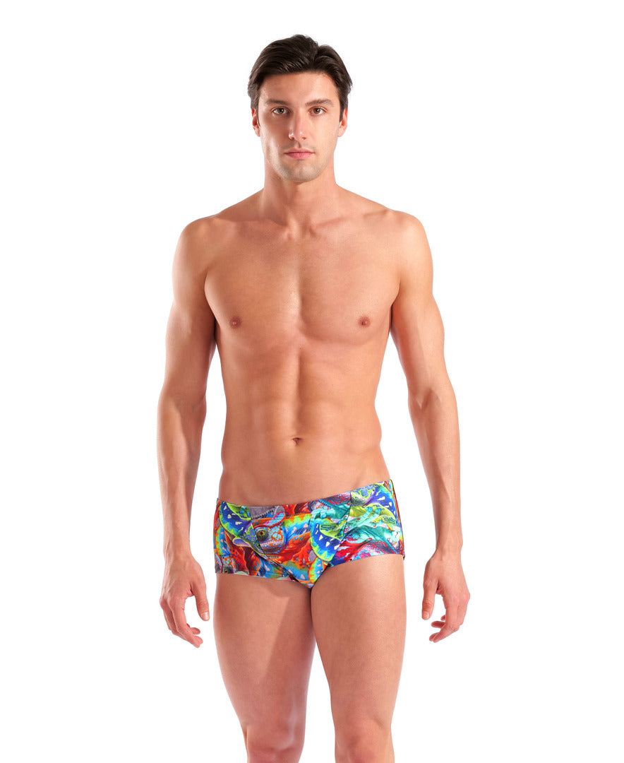 arena Men's Iguanas Low Waist Swim Short black/multi