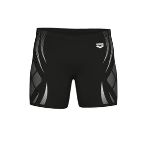 arena Men's Poseidonia Swim Mid-Jammer Black/White