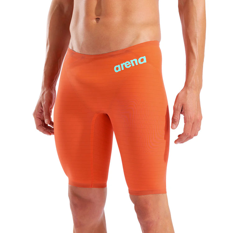arena Men's Powerskin Carbon Air2 Limited Edition Swim Jammer Sunset Coral