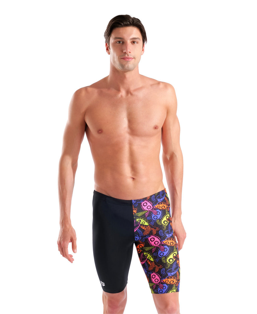 arena Men's Sea Turtles Swim Jammer black/multi
