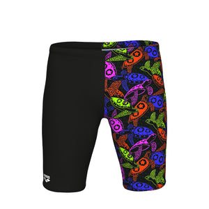 arena Men's Sea Turtles Swim Jammer black/multi