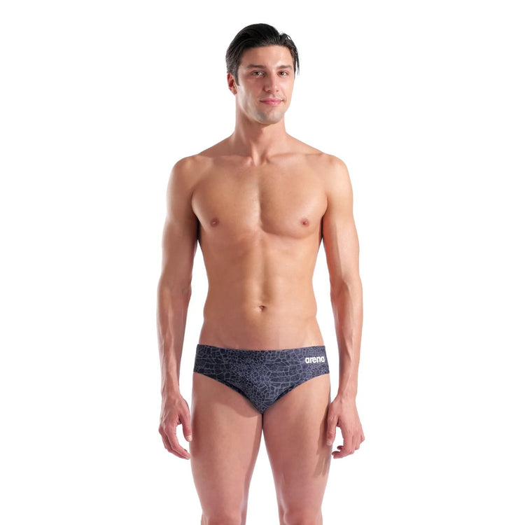 arena Men's Snakeskin Swim Brief team black