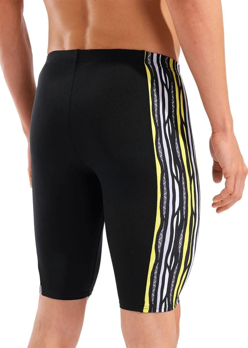 arena Men's Stripes Swim Jammer black/multi black