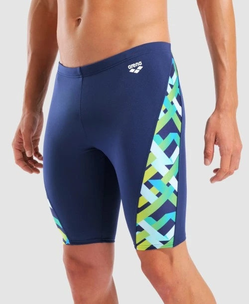 arena Men's Texture Swim Jammer navy/multi