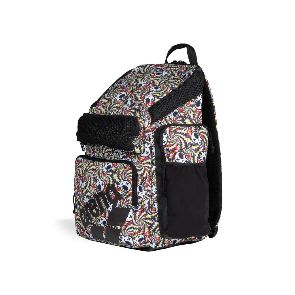 arena One Go Swim Backpack fun skulls