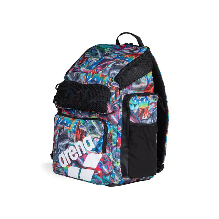 arena One Go Swim Backpack iguanas