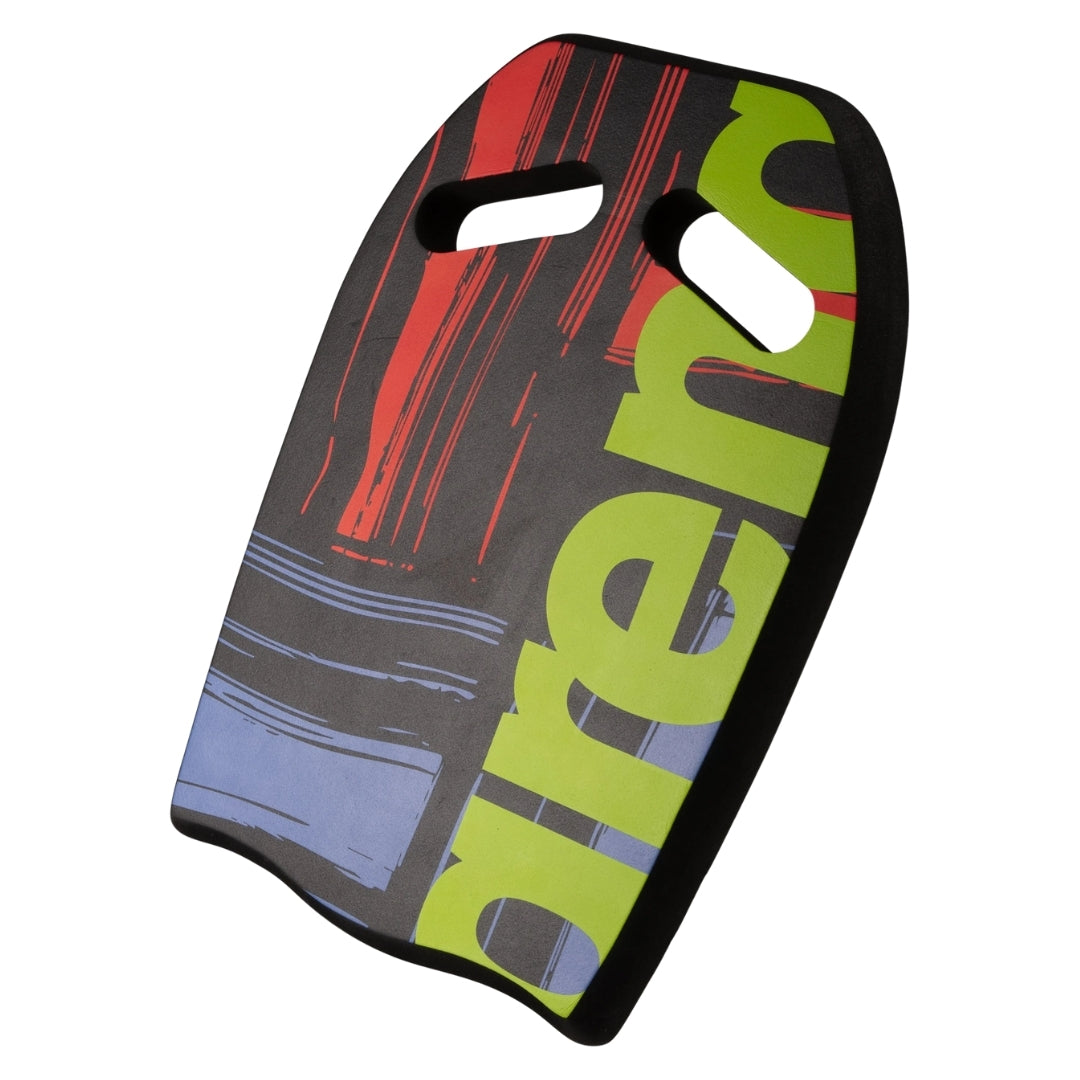 arena Printed Swim Kickboard black red blue green