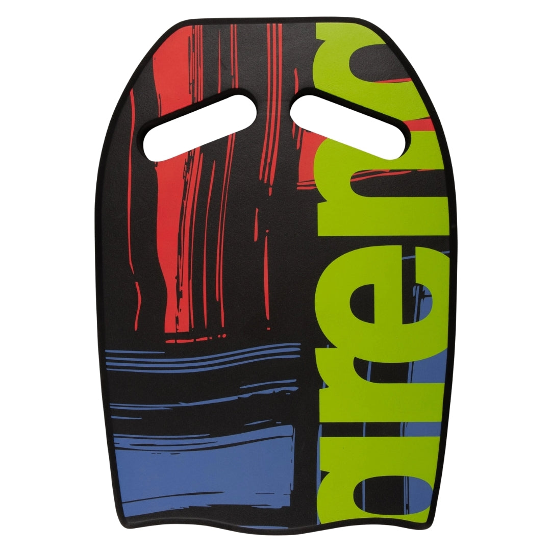 arena Printed Swim Kickboard black red blue green