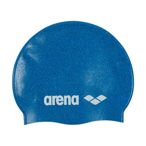 arena Silicone Junior Swim Cap blue