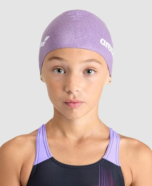 arena Silicone Junior Swim Cap pink