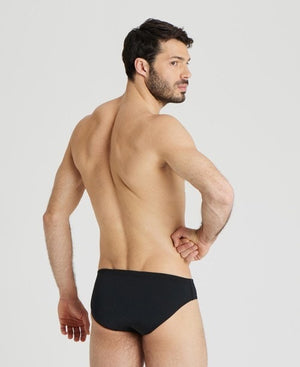 arena Solid Team Swim Brief Black/White