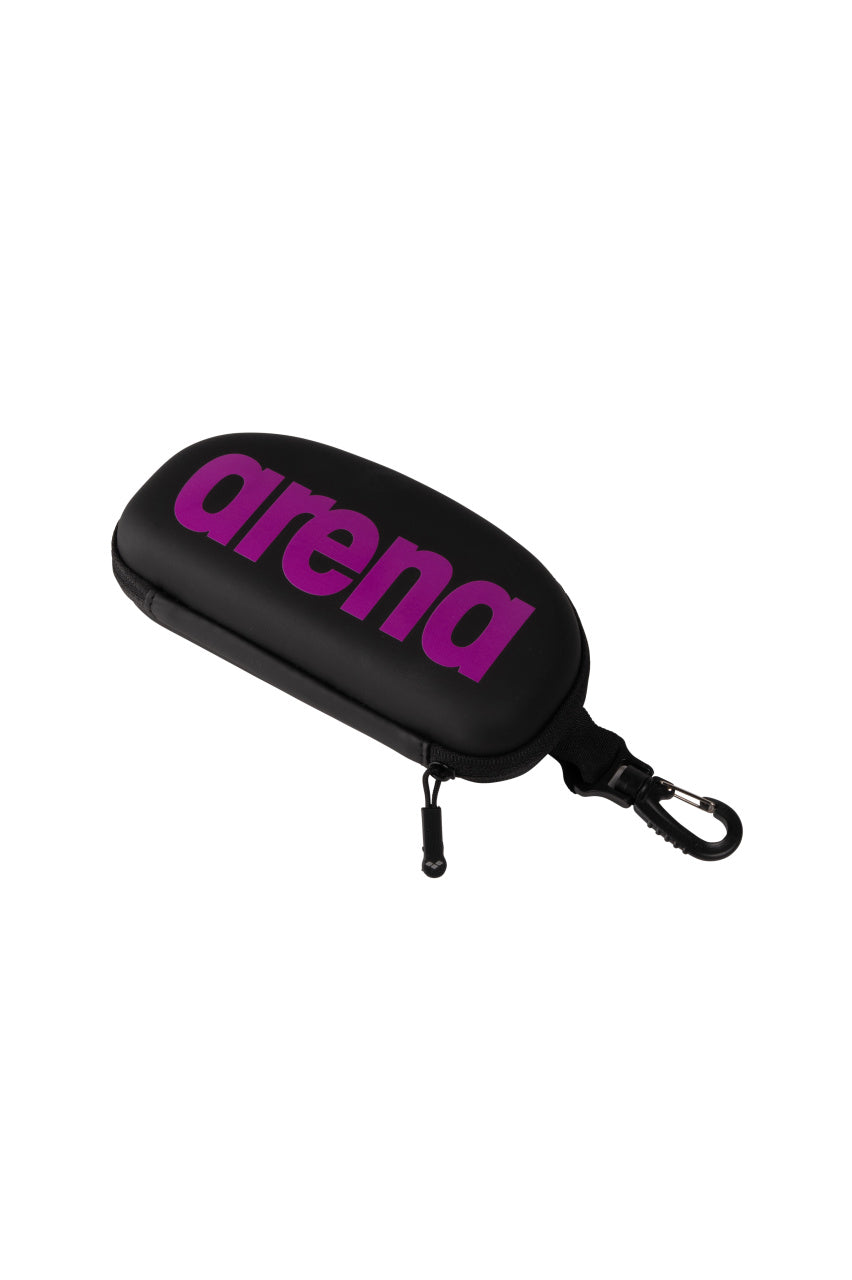 arena Swim Goggle Case Black/Purple/Black