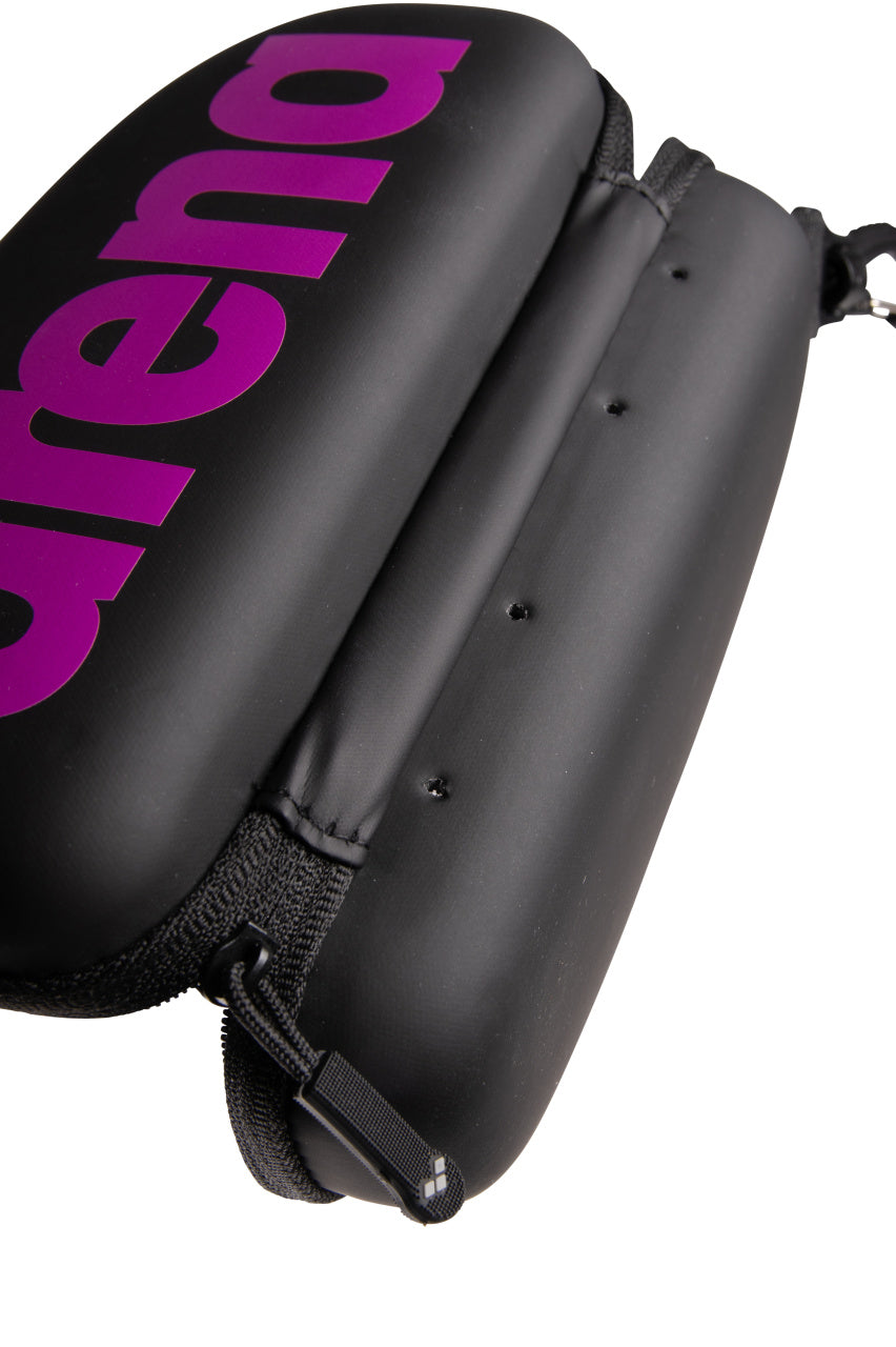 arena Swim Goggle Case Black/Purple/Black