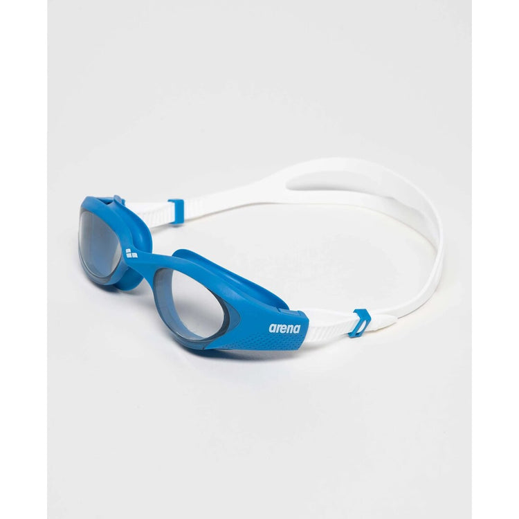 arena The One Swim Goggle Blue/White/Light Smoke Lens