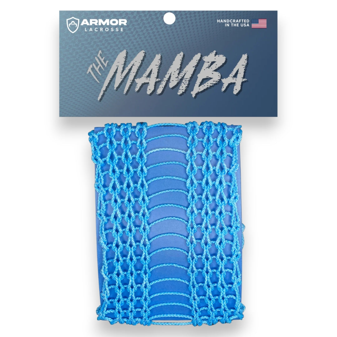 Armor Mamba Lacrosse Mesh Piece blue