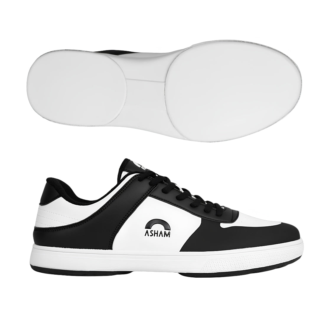 Asham Men's 180200 3/32" Core Kicks Curling Shoe black/white