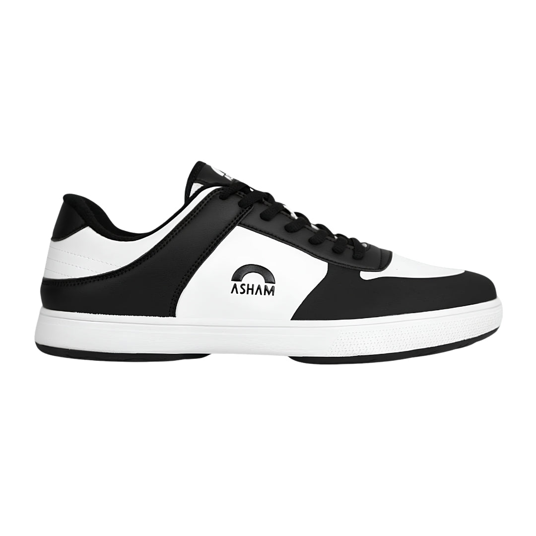 Asham Men's 180200 3/32" Core Kicks Curling Shoe black/white