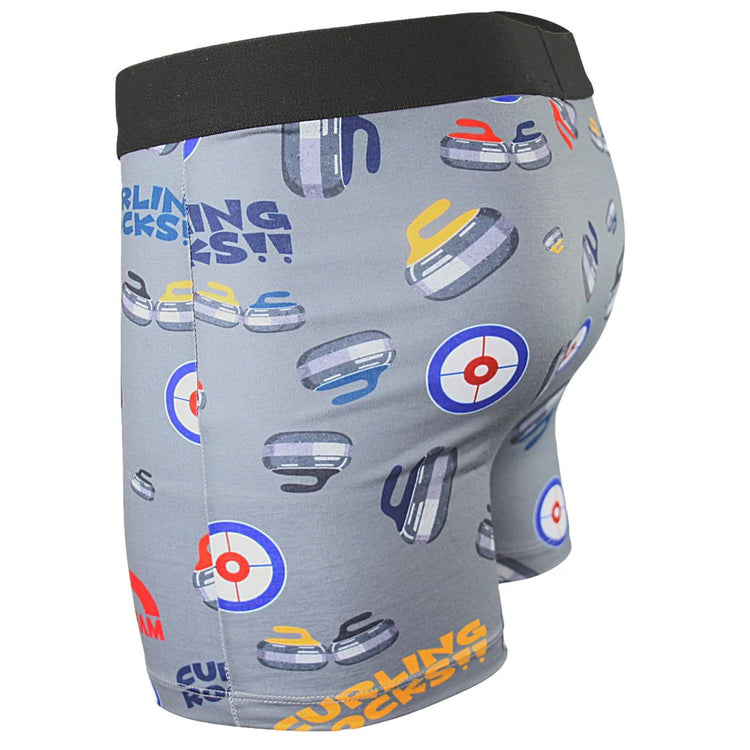 Asham Men's Rock and Roll Boxer grey/multi color