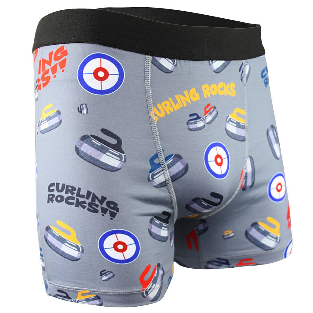 Asham Men's Rock and Roll Boxer grey/multi color