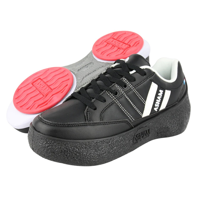 ASHAM Women's 131000 3/32" Club Ultra Lite Curling Shoes black