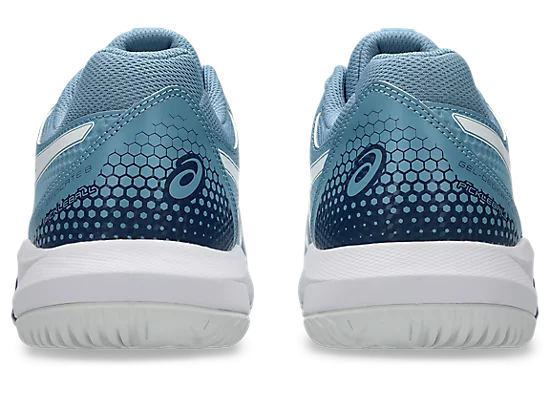 asics Men's Gel Dedicate 8 Pickleball Shoes saba blue white
