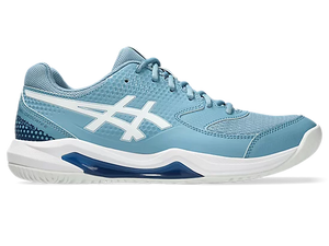 asics Men's Gel Dedicate 8 Pickleball Shoes saba blue white
