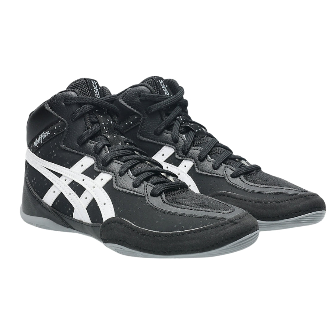 Asics Junior Matflex 8 Grade School Wrestling Shoes black/white