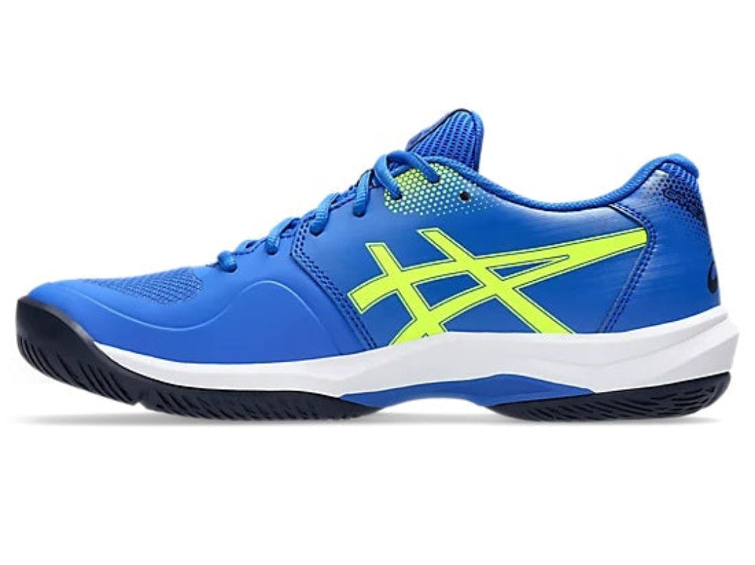 Asics Men's Game FF Pickleball Shoes illusion blue safety yellow