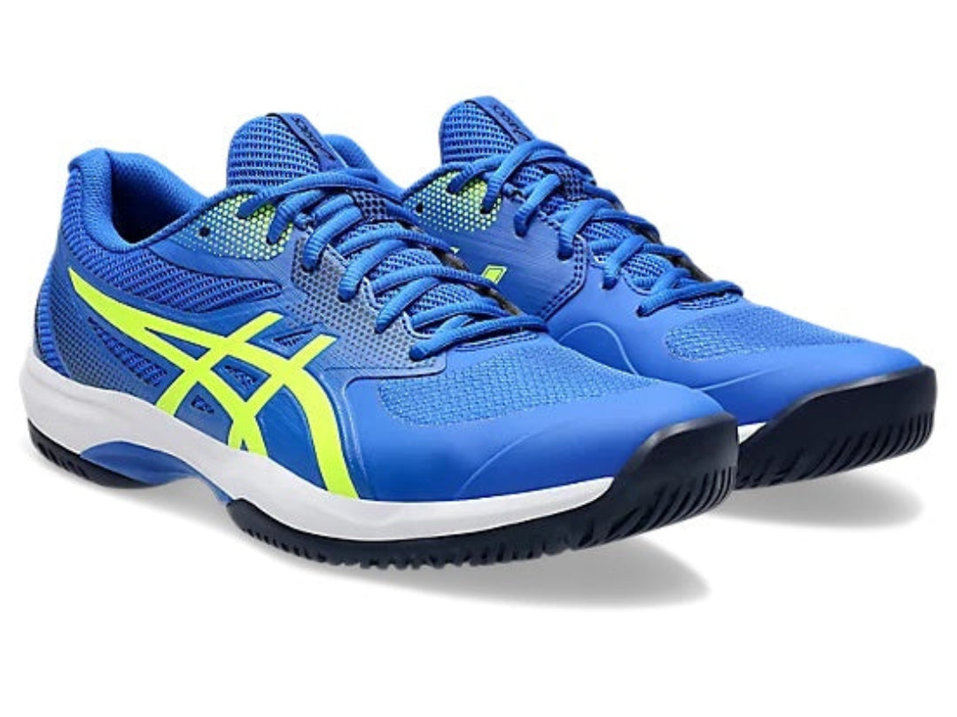 Asics Men's Game FF Pickleball Shoes illusion blue safety yellow