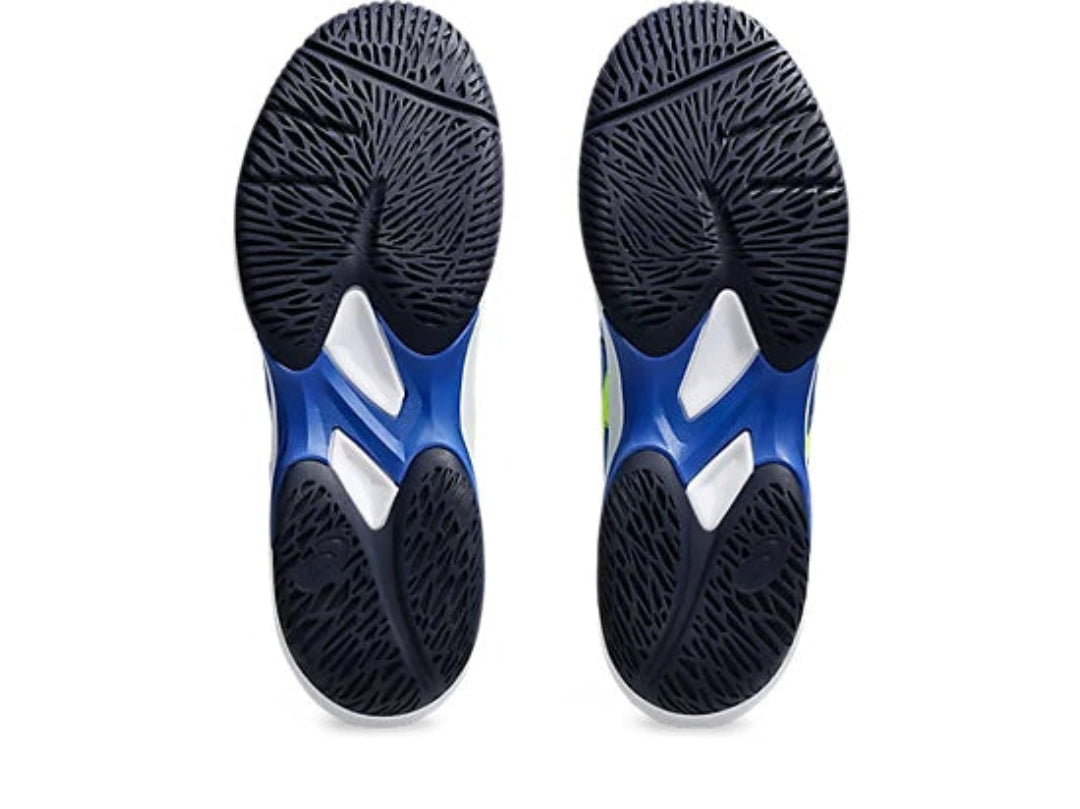 Asics Men's Game FF Pickleball Shoes illusion blue safety yellow