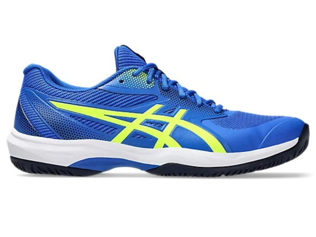 Asics Men's Game FF Pickleball Shoes illusion blue safety yellow