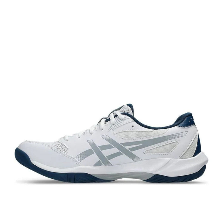 Asics Men's Gel-Rocket 12 Volleyball Shoes white mako/blue