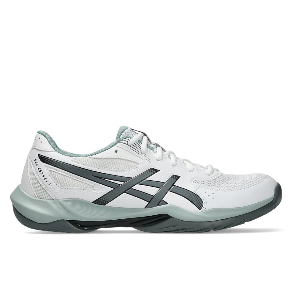 Asics Men's Gel-Rocket 12 Volleyball Shoes white/steel grey