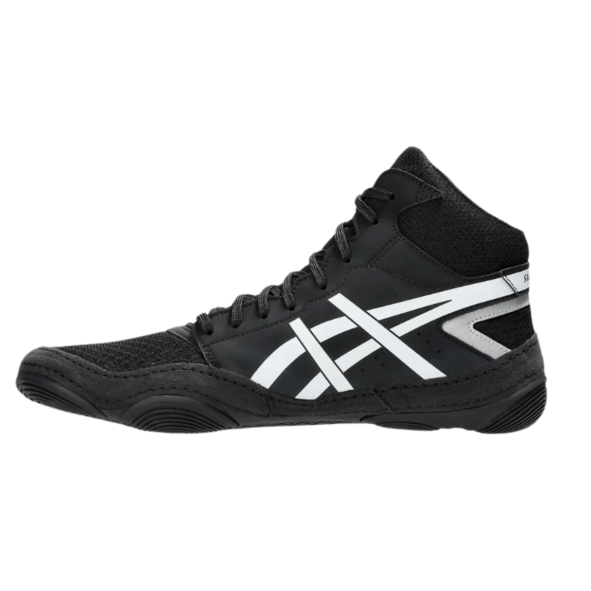 asics Senior Snapdown 4 Wide (2E) Wrestling Shoes black/white