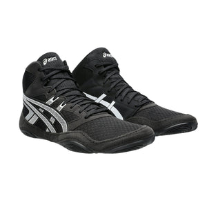 asics Senior Snapdown 4 Wide (2E) Wrestling Shoes black/white