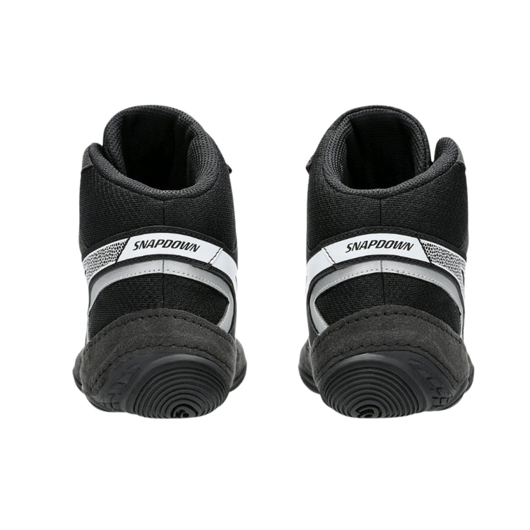 asics Senior Snapdown 4 Wide (2E) Wrestling Shoes black/white