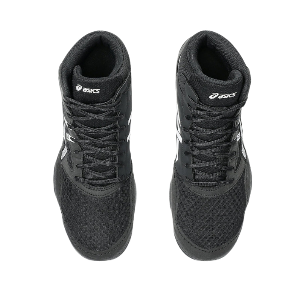 asics Senior Snapdown 4 Wide (2E) Wrestling Shoes black/white