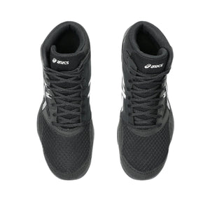 asics Senior Snapdown 4 Wide (2E) Wrestling Shoes black/white