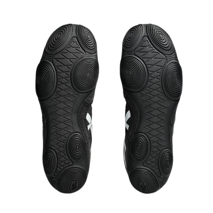 asics Senior Snapdown 4 Wide (2E) Wrestling Shoes black/white