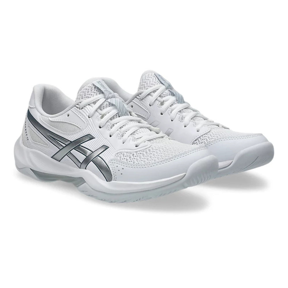Asics Women's Gel-Rocket 12 Volleyball Shoes white/silver